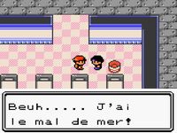 une photo d'Ã©cran de Pokemon Or sur Nintendo Game Boy Color